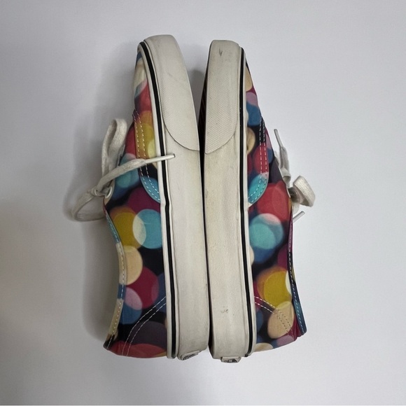 Vans Off the Wall Flashing Lights Multicolor Canvas Sneakers Women's Size 7 - Picture 8 of 13